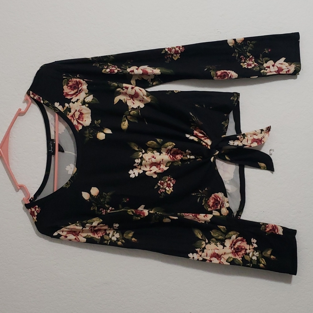 Long Sleeve Floral Shirt
